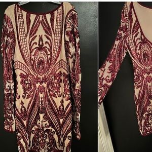 Sequin Cocktail Dress